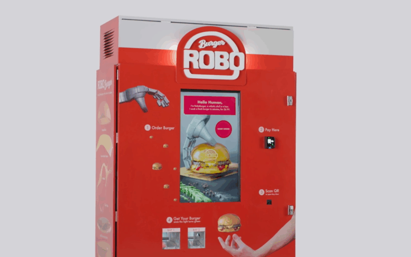 Bewertung des RoboBurger Vending Machine